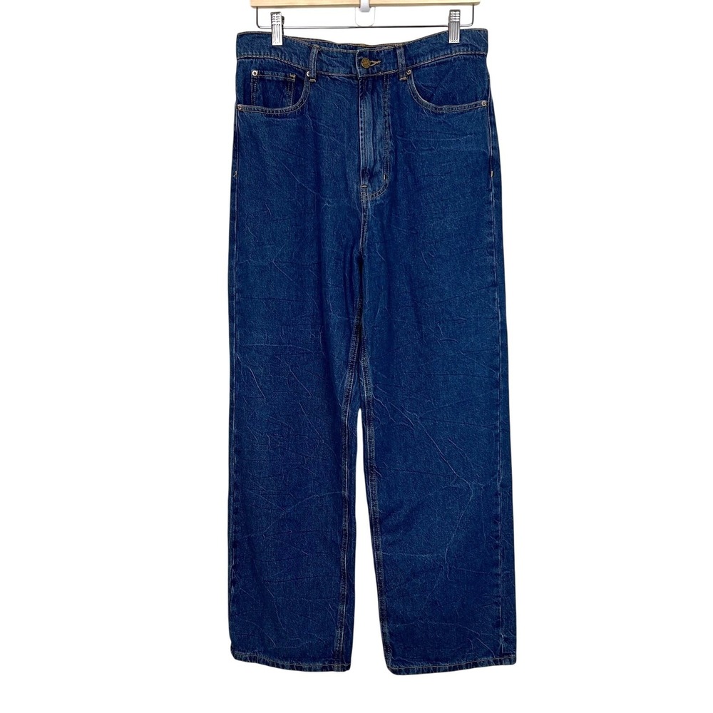 BDG Urban Outfitters Women's Size 28 Wide Leg High Rise Blue Denim‎ Jeans NWT